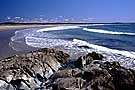 Ocean surf on Martinique beach, Nova Scotia