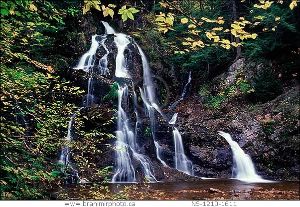 Waterfall in Autumn, Wentworth Valley