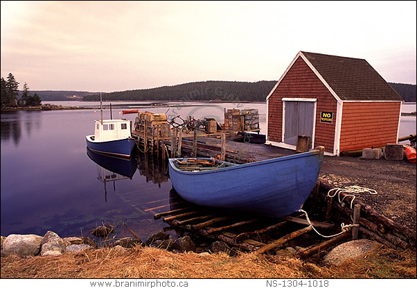 Lobster fishing boats, Shad Bay