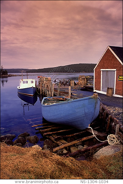 lobster fishing boats, Shad Bay