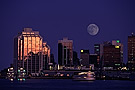 Halifax skyline at night