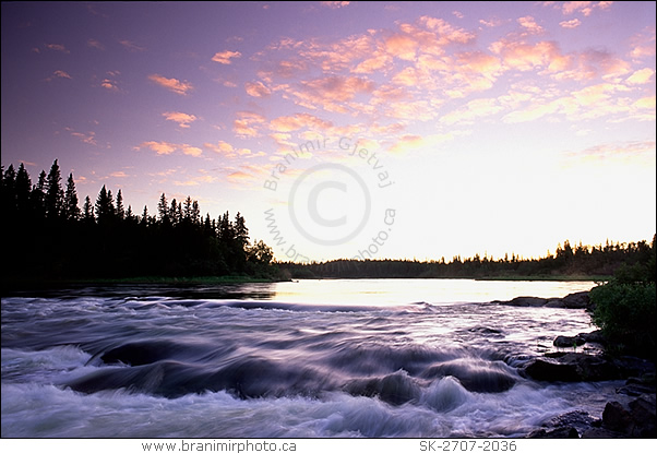 rapids on Churchill River