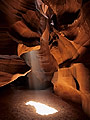 Beam of light, Antelope Canyon, Arizona