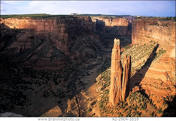 Spider Rock Canyon de Chelly, Arizona