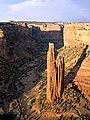 Spider Rock at sunset,  Canyon de Chelly, Arizona