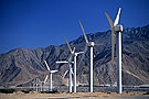 Wind turbines, Palm Springs, California