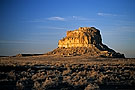 Fajada Butte at sunrise, Chaco Culture, New Mexico