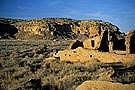 Pueblo Bonito ruins, Chaco Culture, New Mexico