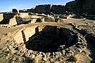 large kiva, Pueblo Bonito, Chaco Culture, New Mexico