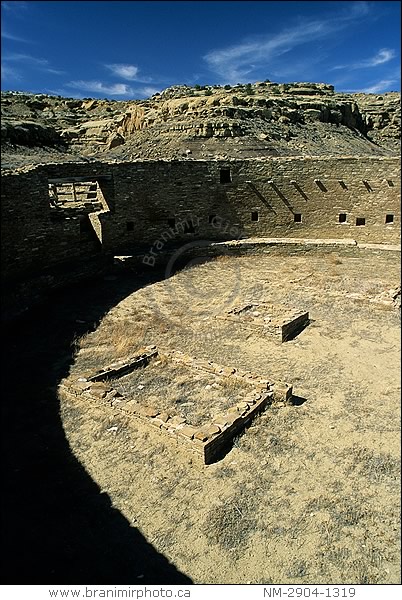 Casa Rinconada ruins, Chaco Culture, New Mexico