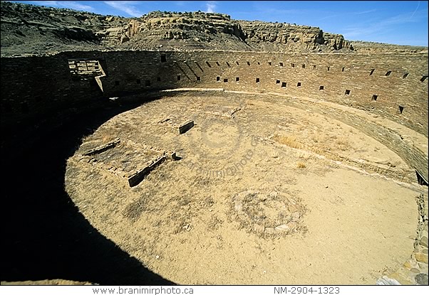 Casa Rinconada ruins, Chaco Culture, New Mexico