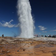 Iceland photography tour – Strokkur geyser and Gullfoss waterfall