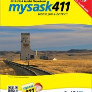 SaskTel phone book cover – Moose Jaw