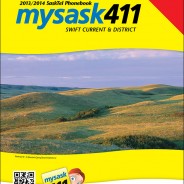 SaskTel Phone Book cover – Swift Current