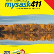 SaskTel Phone Book cover – Estevan & Weyburn