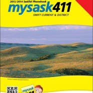 SaskTel Phone Book cover – Swift Current